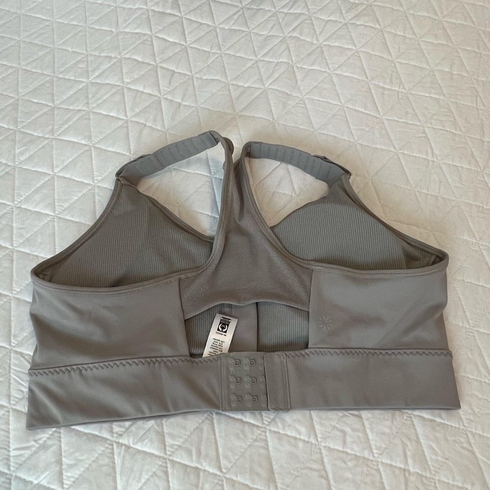 Athleta Gray Razorback Sports Bra - Picture 9 of 11
